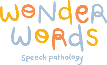 Wonder Words Speech Pathology logo
